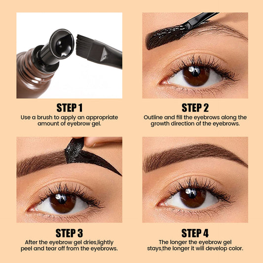 Waterproof Eyebrow Dyeing Gel
